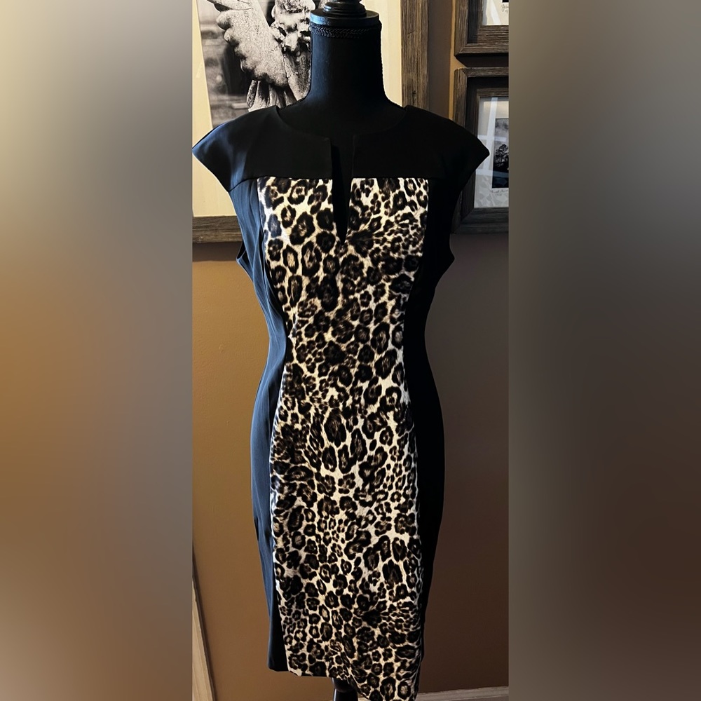 Dress Barn Dress - Leopard print